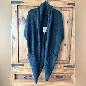 Vintage Y2K Urban Behavior Peace & Love Chunky Cardigan Knit Sweater - M/L